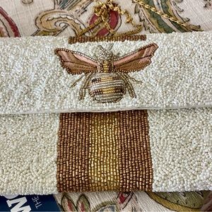 Moyna clutch bee beaded rare bag. $200.00 on the vintage bohemian website.